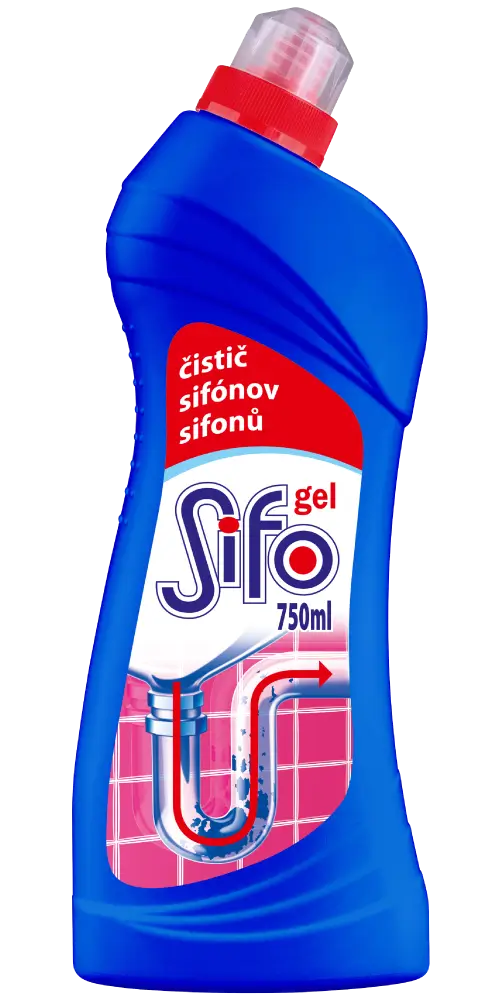 SIFO gel čistič sifónov 750 ml