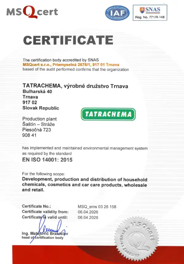 Environmental management system