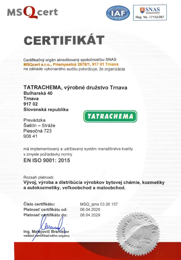 Systém managementu jakosti