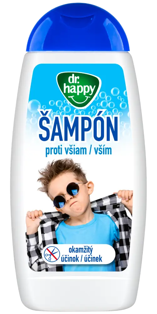 dr.happy ŠAMPÓN proti všiam 270 ml