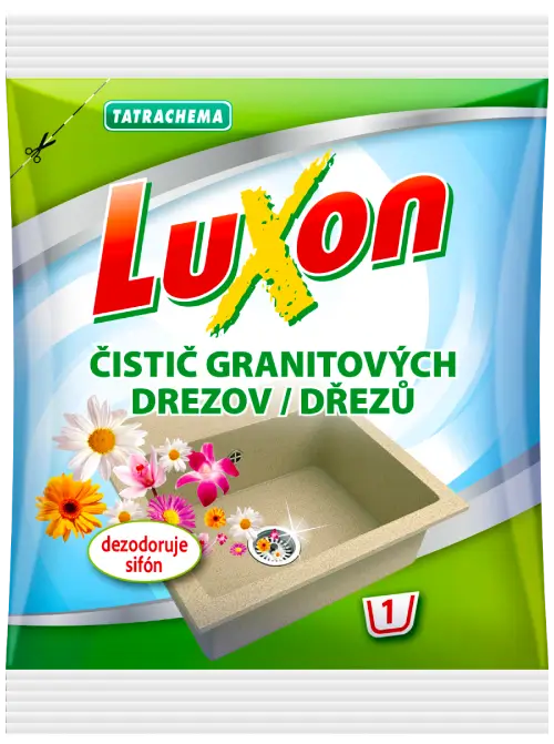 LUXON čistič granitových drezov 100g